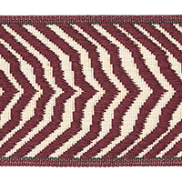 Schumacher: Arcure Ripple Tape 79702 Aubergine