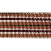 Schumacher: Topaki Stripe Tape 79752 Aubergine