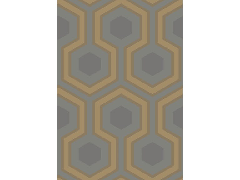 Cole & Son WP: Contemporary Restyled Hicks' Grand 95/6033.CS.0 Slate/Brown