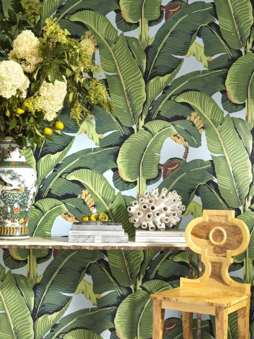 Scalamandre: Hinson Palm WHN 44000 0002 in Sky