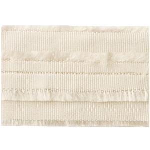 *Kravet Couture: Fringed Border T30564.1.0 Pearl