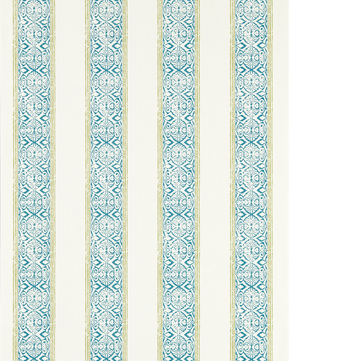 CLARKE AND CLARKE KALAMKARI TEAL WP