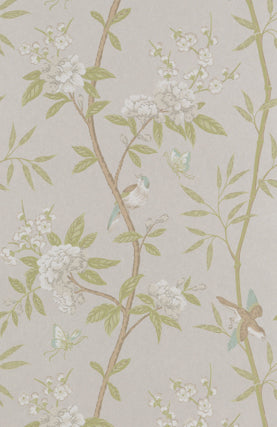 GP&J Baker: Peony & Blossom WP BW45066.4.0 Ivory/Willow