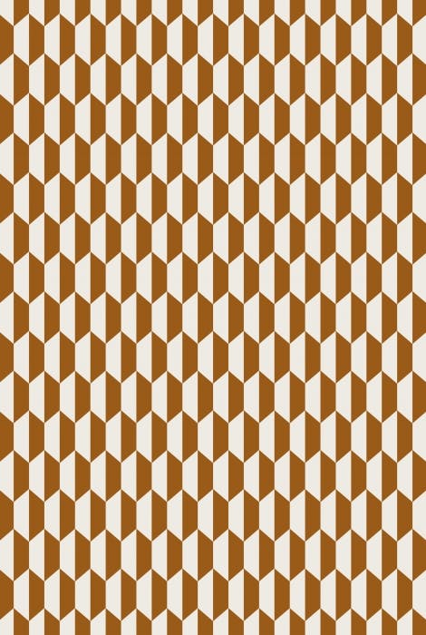 Cole & Son for Lee Jofa: Tile F111/9035.CS.0 Dark Ginger Cream