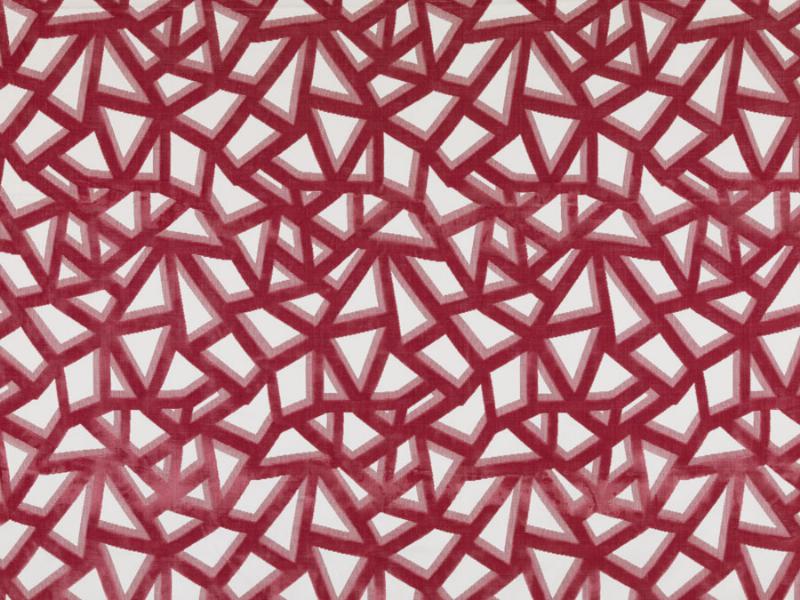 Highland Court: Aztec Velvet HU15846-746 Geranium