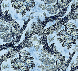 Old World Weavers for Scalamandre: Summerhouse Hill M7 0001 SUMM Blues