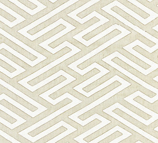 Scalamandre: Canton Fret Applique SC 0001 27218 Linen