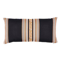 Schumacher: Markova Stripe Pillow SO7860018 Black
