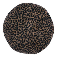 Schumacher: Lilya Leopard Sphere Pillow SO7896001 Natural