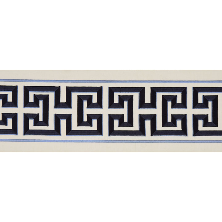 Scalamandre: Imperial Embroidered Tape SC 0005 T3280 Noir