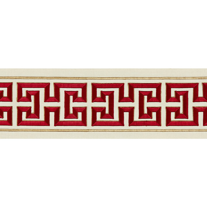 Scalamandre: Imperial Embroidered Tape SC 0006 T3280 Lacquer