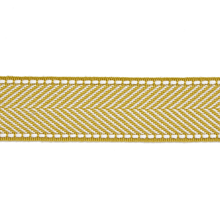 Scalamandre: Montauk Herringbone Tape SC 0007 T3285 Brass