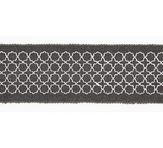 Scalamandre: Seville Embroidered Tape SC 0004 T3289 Charcoal