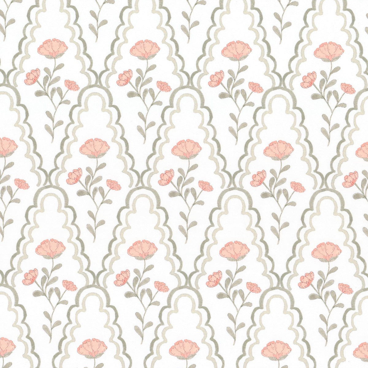 Stout: Scallop Floral WP W7848-1 Blossom