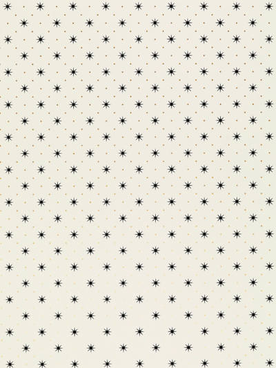 Hinson for Scalamandre: Trixie WHN 000E P1003 Black/Gold on White