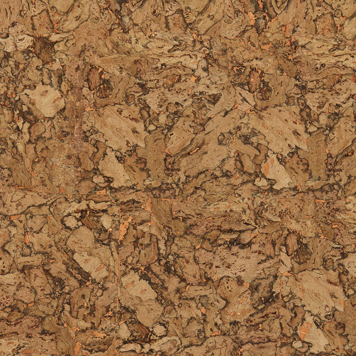 Scalamandre: Cork Glimmer SC 0003 WP88345 Natural & Copper