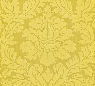 Old World Weavers for Scalamandre: Villa Regina Damask ZA 2160 REGI Lemon
