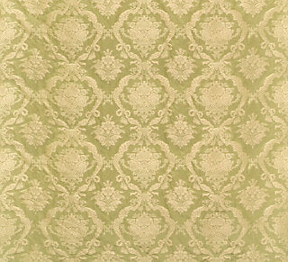 Old World Weavers for Scalamandre: Petrarca Damasco ZA 2203 PETR Endive