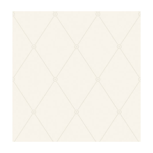 COLE & SON LARGE GEORGIAN ROPE TRELLIS IVORY
