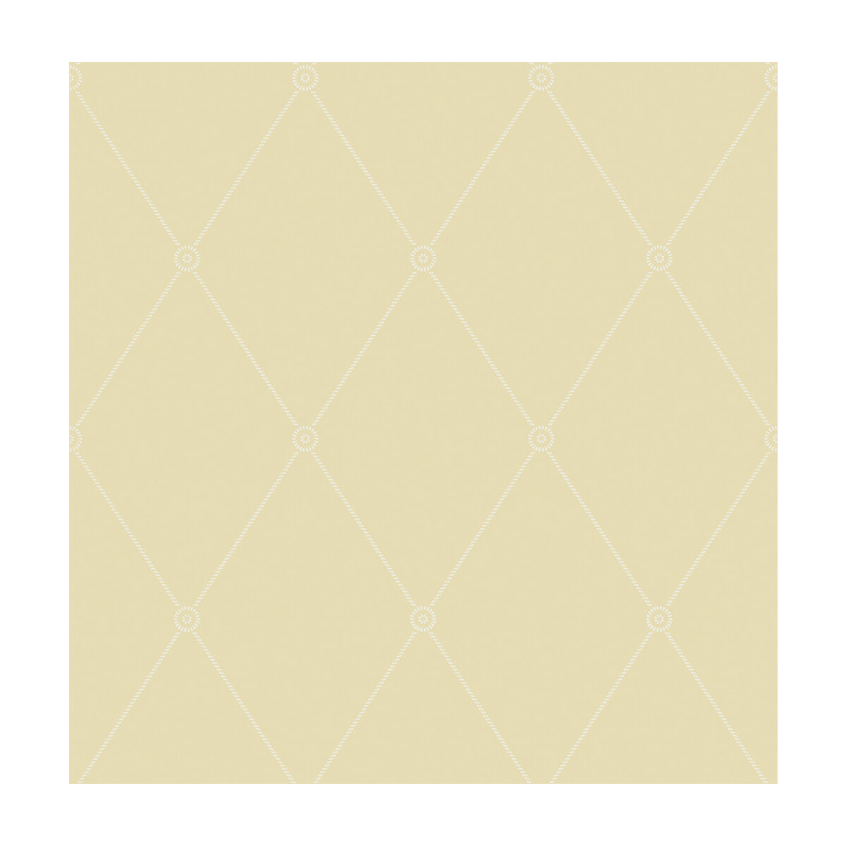 COLE & SON LARGE GEORGIAN ROPE TRELLIS STRAW