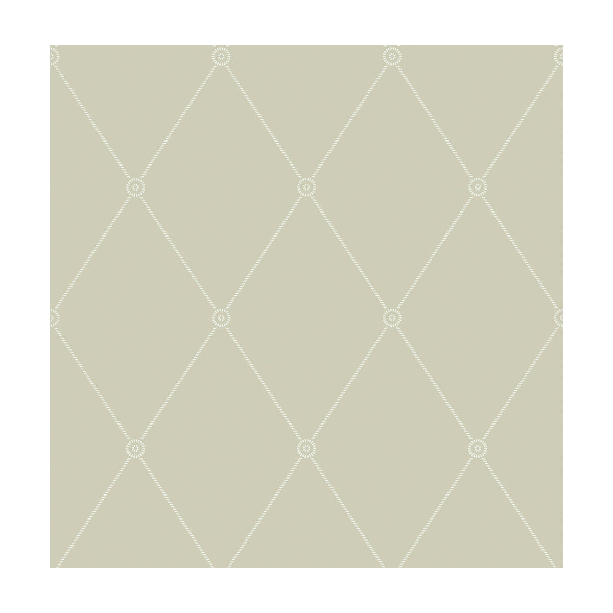 COLE & SON LARGE GEORGIAN ROPE TRELLIS OLIVE