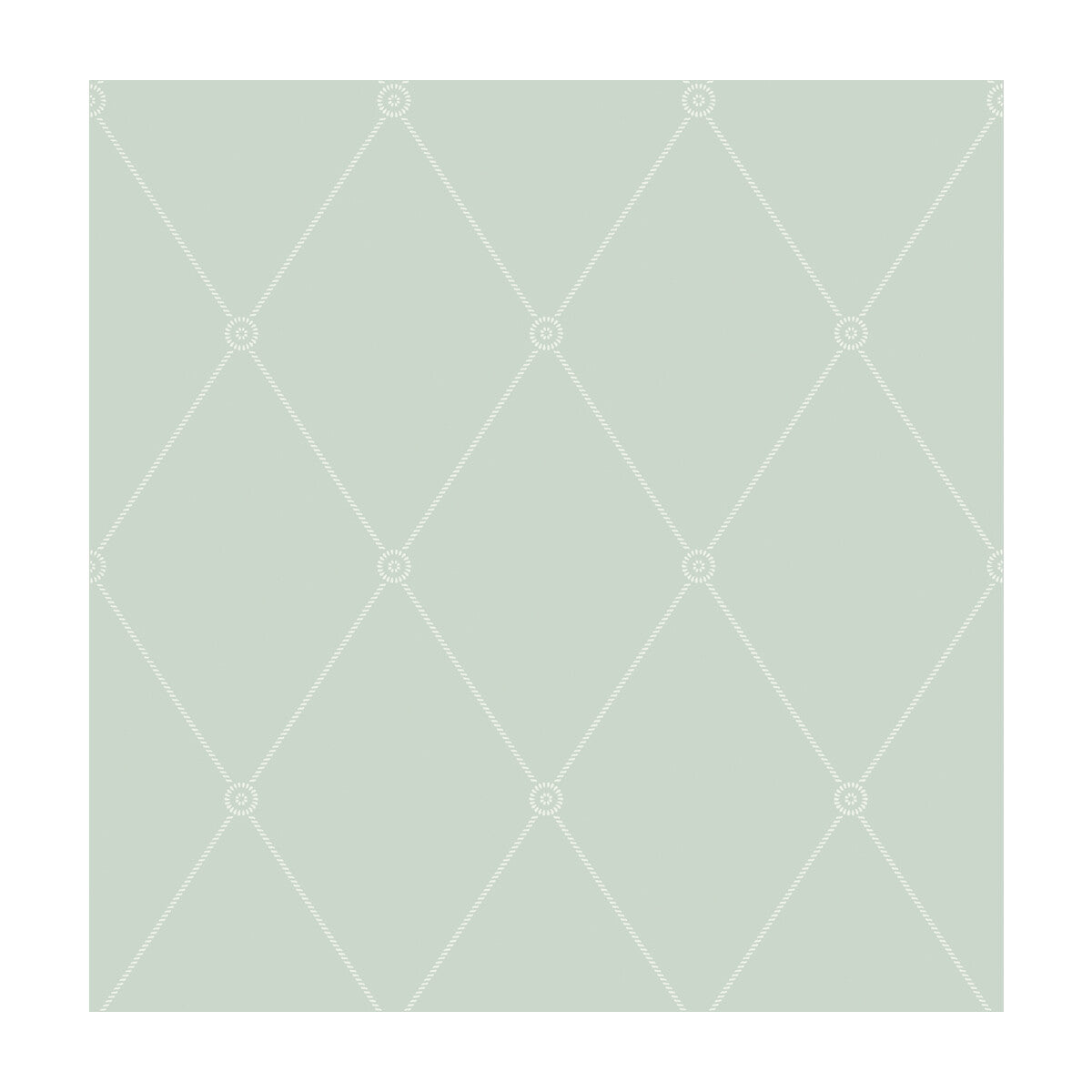 COLE & SON LARGE GEORGIAN ROPE TRELLIS DUCK EGG