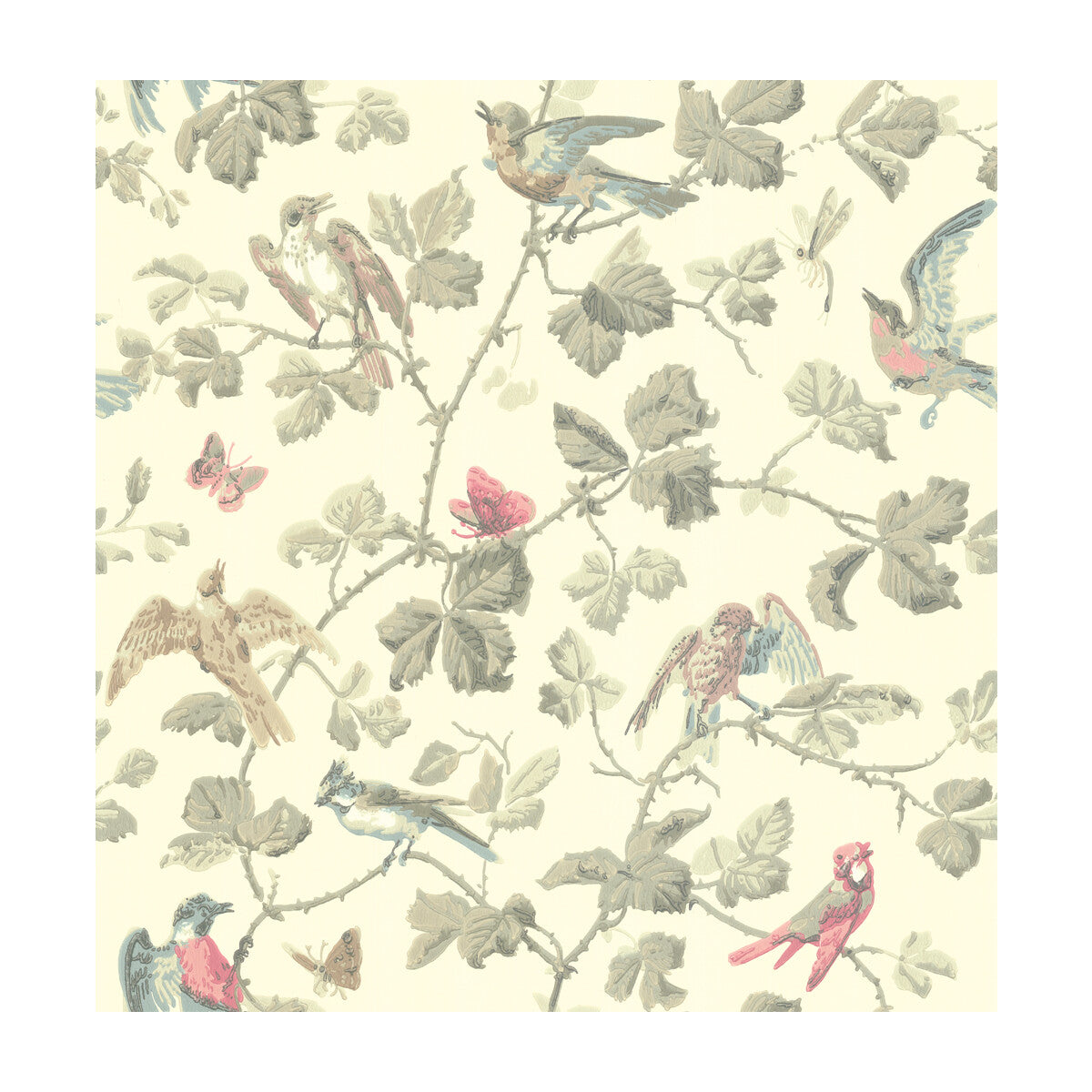 COLE & SON WINTER BIRDS LINEN