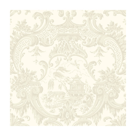COLE & SON CHIPPENDALE CHINA IVORY