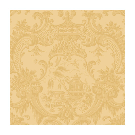 COLE & SON CHIPPENDALE CHINA YELLOW