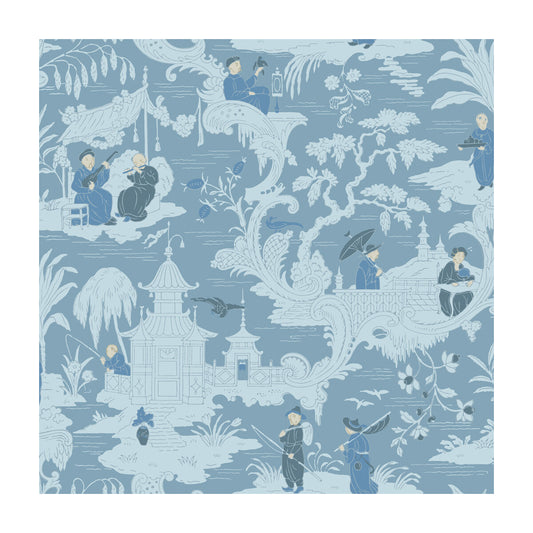 COLE & SON CHINESE TOILE BLUE
