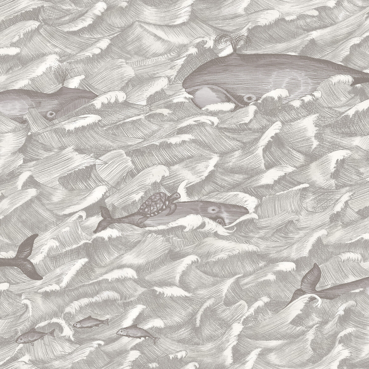 COLE & SON MELVILLE SFT BLK&WHT