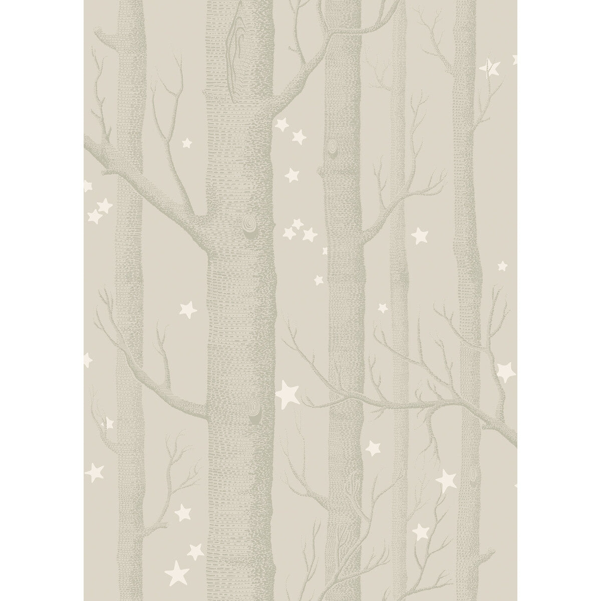 COLE & SON WOODS & STARS GREY
