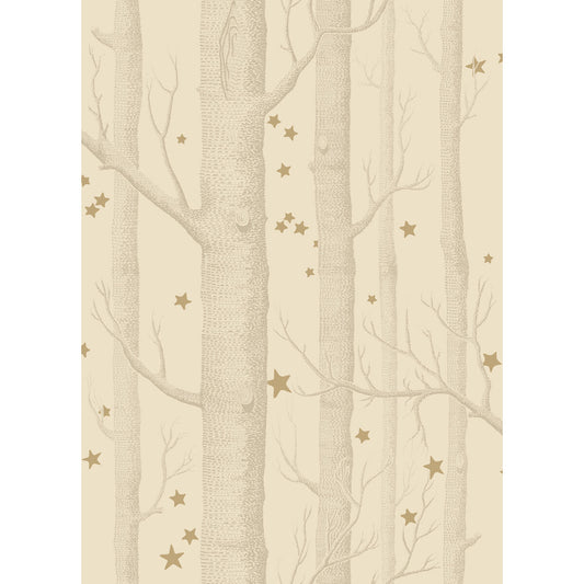 COLE & SON WOODS & STARS BUFF/GOLD