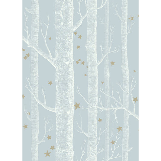 COLE & SON WOODS & STARS POWDER BLUE
