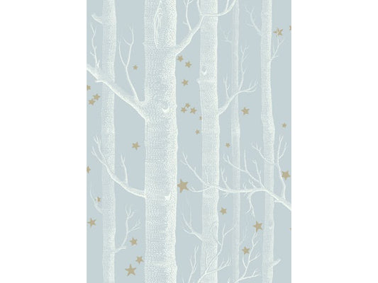 Cole & Son WP: Whimsical Woods & Stars 103/11051.CS.0 Powder Blue