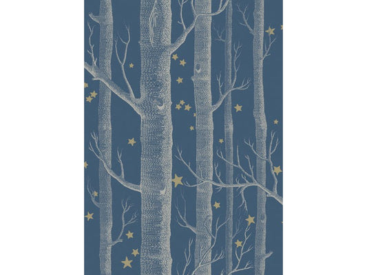 Cole & Son WP: Whimsical Woods & Stars 103/11052.CS.0 Midnight