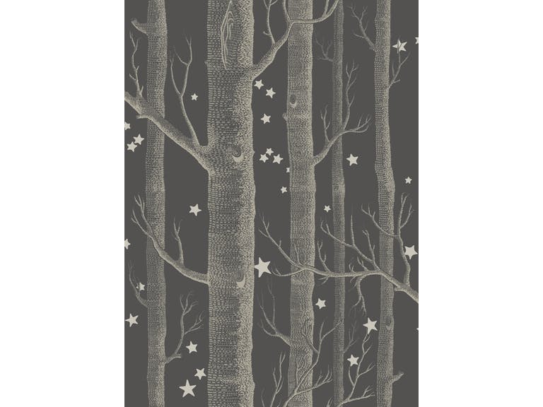 Cole & Son WP: Whimsical Woods & Stars 103/11053.CS.0 Charcoal