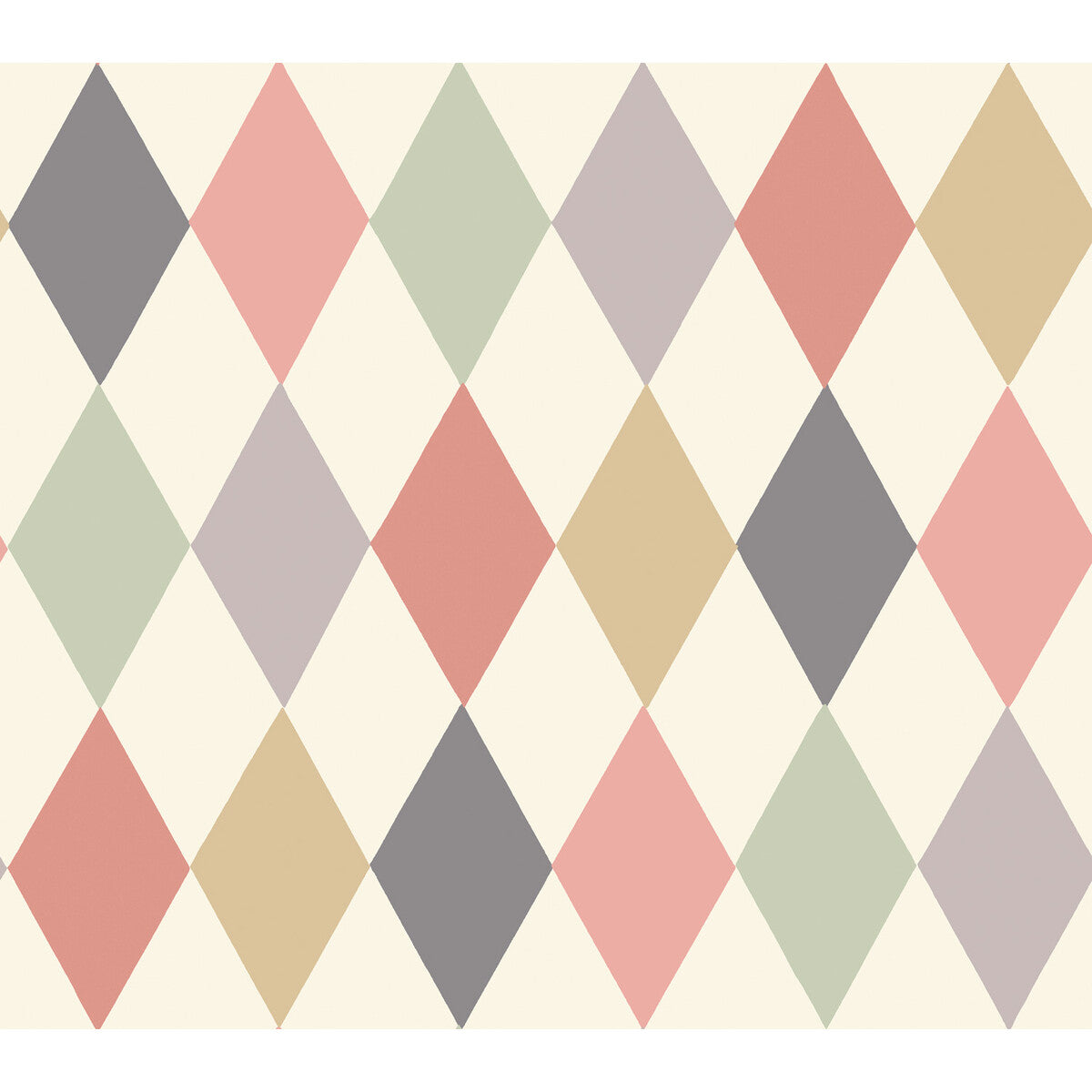COLE & SON PUNCHINELLO CORAL & GRN