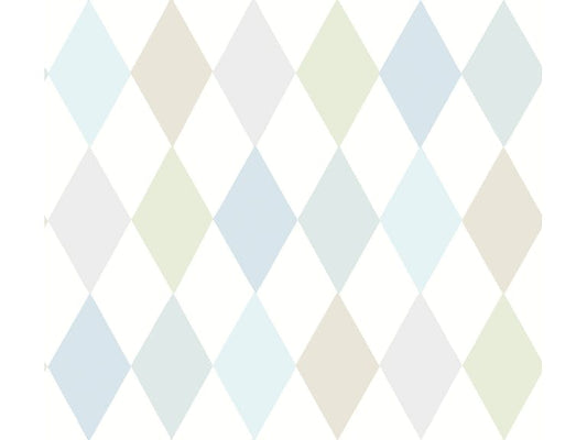 Cole & Son WP: Whimsical Punchinello 103/2011.CS.0 Soft Blue