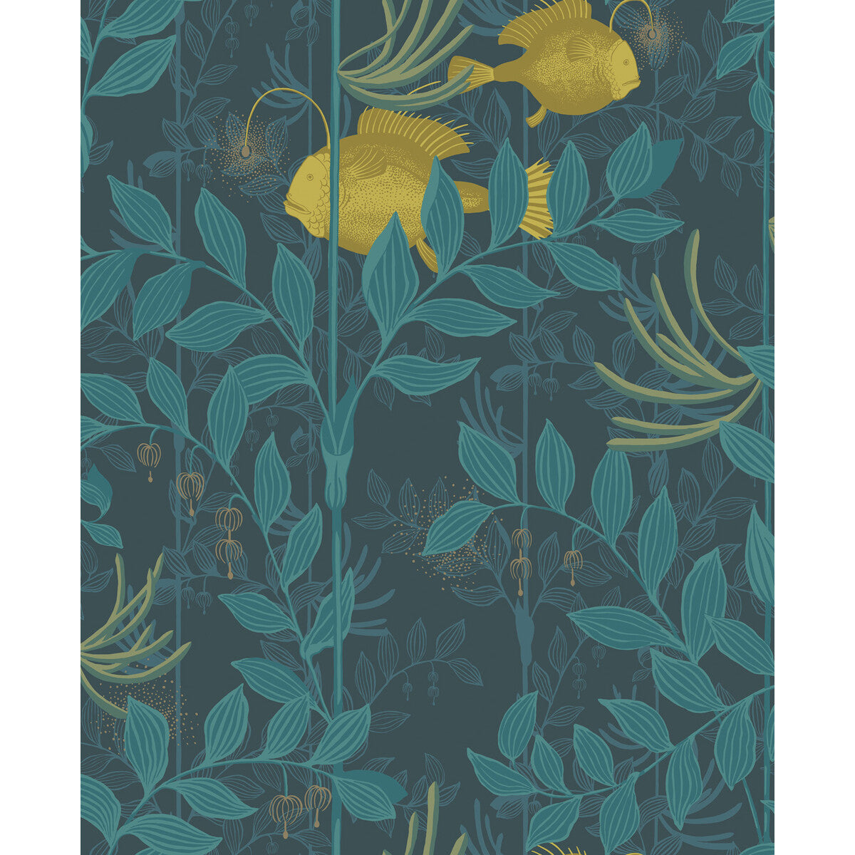 COLE & SON NAUTILUS DARK BLUE