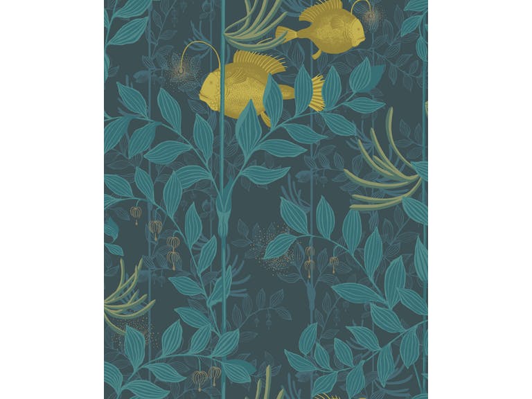 Cole & Son WP: Whimsical Nautilus 103/4018.CS.0 Midnight Blue