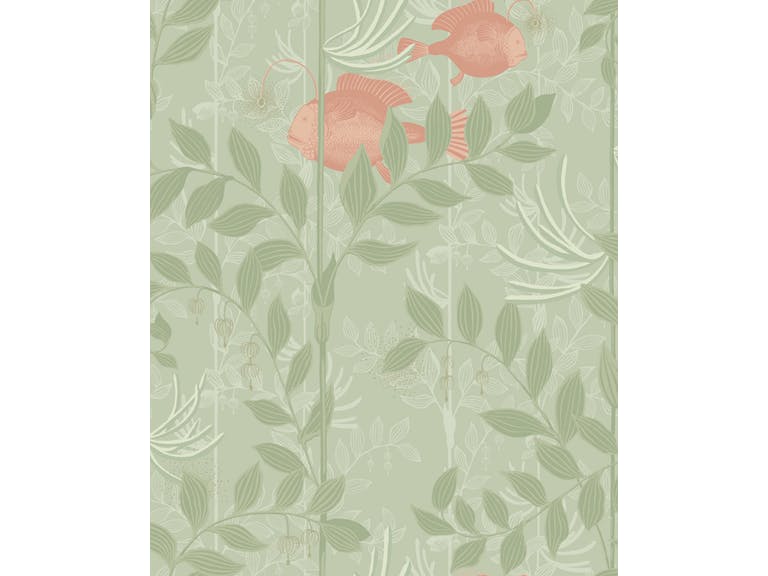 Cole & Son WP: Whimsical Nautilus 103/4020.CS.0 Soft Green