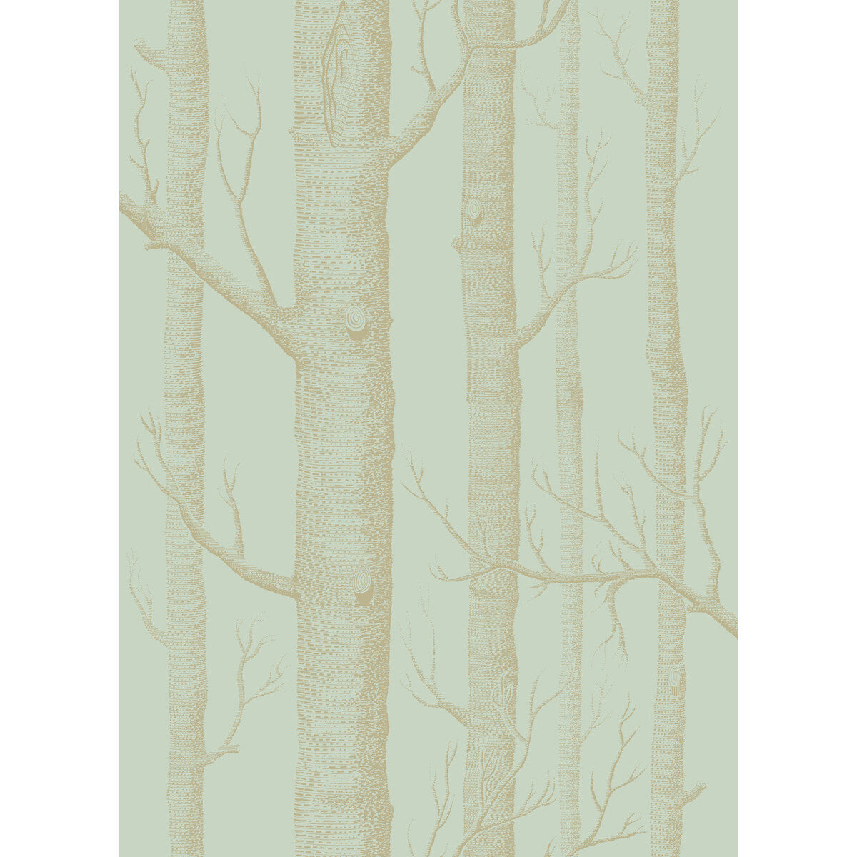 COLE & SON WOODS GREEN/GOLD