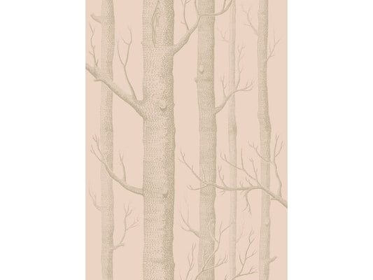 Cole & Son WP: Whimsical Woods 103/5024.CS.0 Pink/Silver