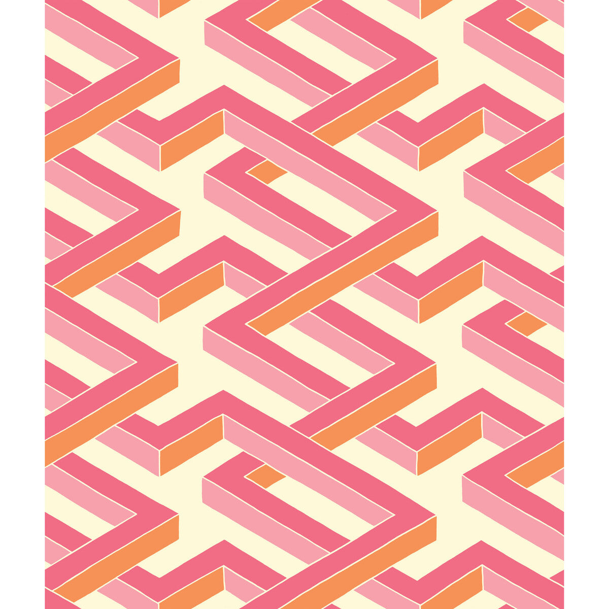 COLE & SON LUXOR PINK