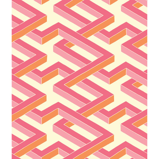 COLE & SON LUXOR PINK
