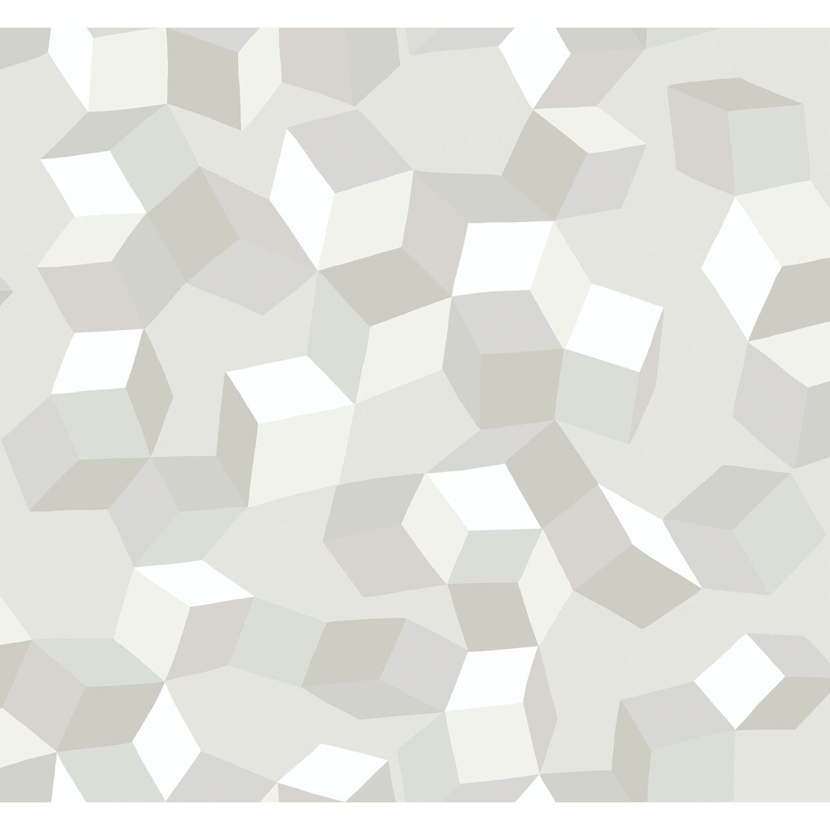 COLE & SON PUZZLE WHITE ON WHITE