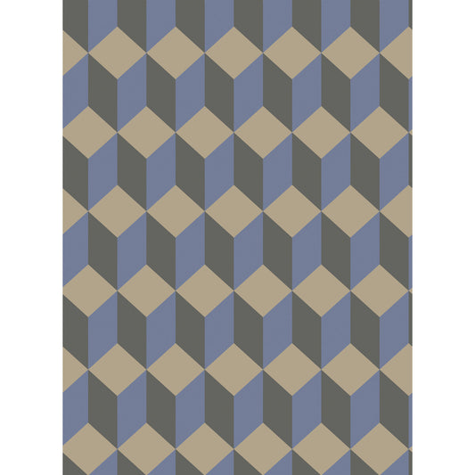 COLE & SON DELANO BLUE AND BLACK