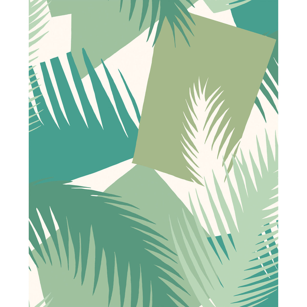 COLE & SON DECO PALM GREEN