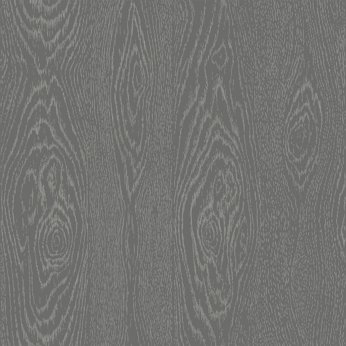 COLE & SON WOOD GRAIN BLACK AND SILVER